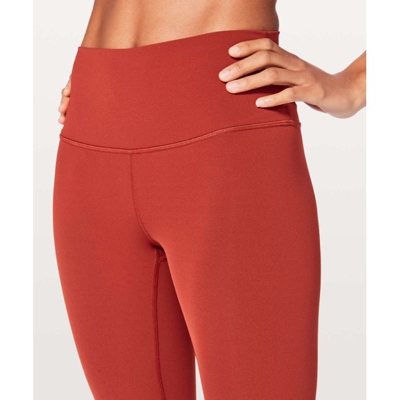 Lululemon Wunder Under Hi-Rise Tight 28” Bonfire - Picture 2 of 12
